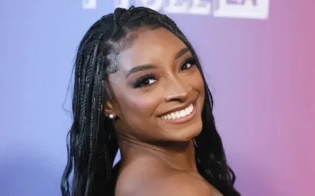 Simone Biles Discusses Recent Lower Blepharoplasty Procedure