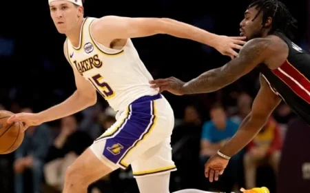 Lakers’ Austin Reaves Out for Tonight’s Game Against Spurs