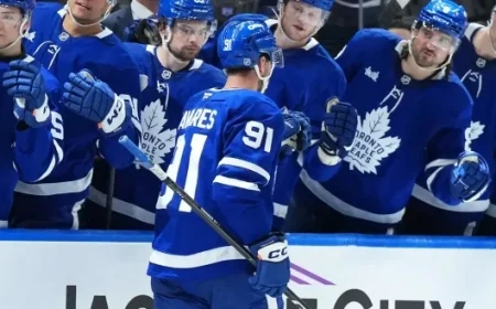 John Tavares to Be Honored by Maple Leafs as Future Hall of Famer for 500 Goals Achievement Ahead of Game Against Mammoth