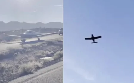 Watch: Plane Takes Off from Utah Highway in Surprising Twist