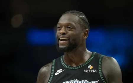 Julius Randle Shares Insights in Brief Jimmy Fallon Interview