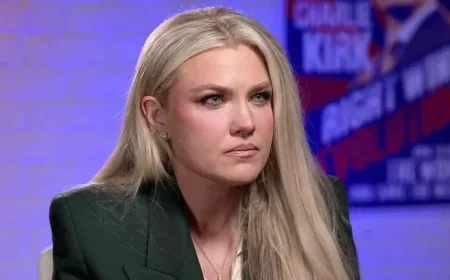 Erika Kirk Describes Seeing Charlie Hospitalized