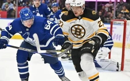 Maple Leafs Star David Kampf to End Contract and Join Bruins