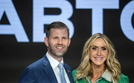 Eric and Lara Trump Join Erika Kirk at Auburn’s Turning Point USA Event
