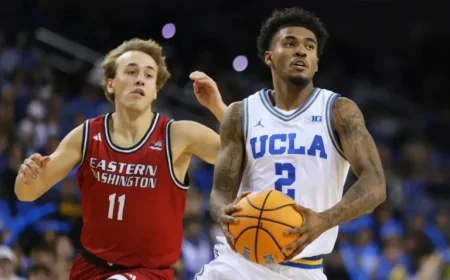 UCLA Men Triumph Over Eastern Washington in Season Opener