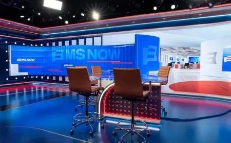 MS NOW Unveils Times Square Broadcast Facility Before NBC Split