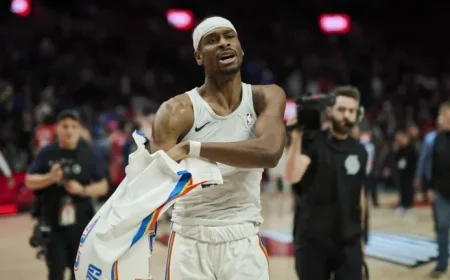 Thunder Revamps Starting Lineup Against Trail Blazers