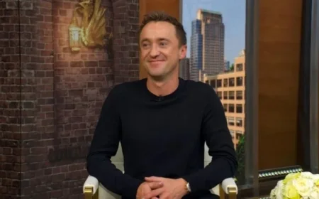 Tom Felton Finds Broadway Inspiration in Daniel Radcliffe