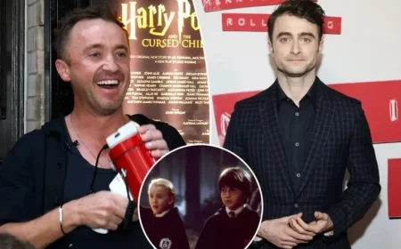 Tom Felton Receives Broadway Advice from Daniel Radcliffe for ‘Cursed Child’ Debut