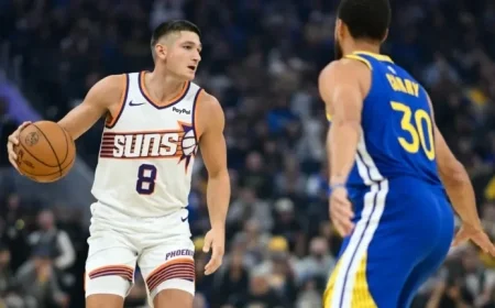 Devin Booker, Phoenix Suns Remain Winless On Road, Lose to Warriors