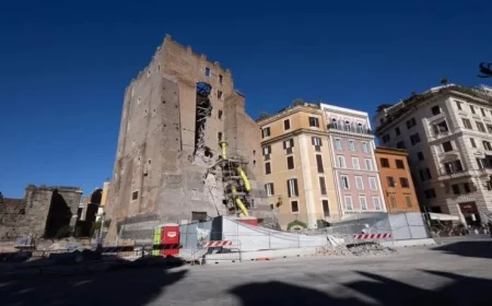Italy Condemns Russia’s ‘Shameful’ Remarks Following Medieval Tower Collapse