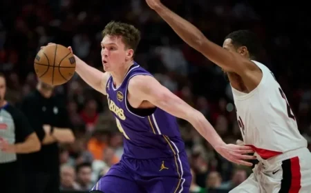 Lakers Triumph in Portland with Starter Dalton Knecht