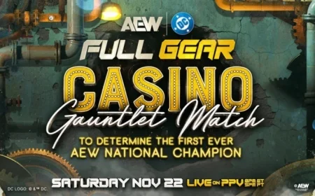 AEW Unveils National Championship; Casino Gauntlet to Decide First Champion