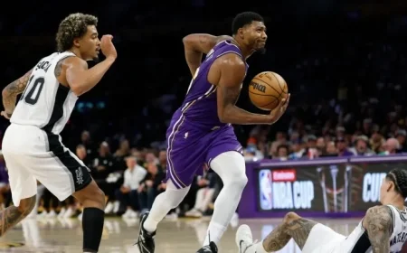 Lakers Triumph Over Spurs: Overcome Marcus Smart Error and Jake LaRavia Foul