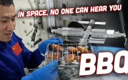 China’s Space Oven Takes Cooking to New Heights with Chicken Wings and Steak in Orbit
