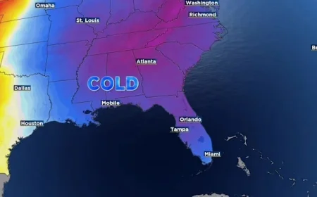 Central Florida Braces for Dramatic Temperature Swings Until Mid-November