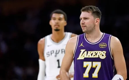 Thrilling Showdown: Dončić Barely Escapes Defeat Against Wembanyama in Chaotic Final Moment