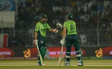 Pakistan sets challenging 270-run target for South Africa in thrilling 2nd ODI clash