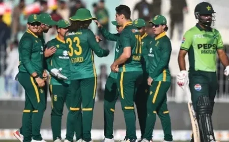 Burger’s explosive performance stuns Pakistan before their impressive late recovery