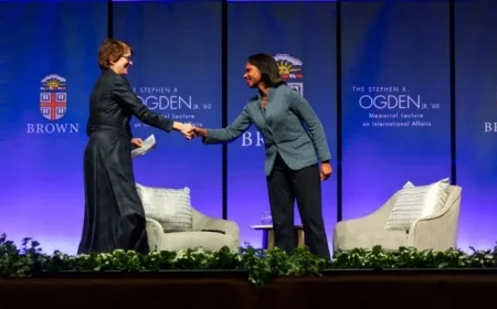 Condoleezza Rice Explores Foreign Policy and Academia at Brown University