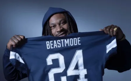 Marshawn Lynch Launches BEASTMODE Collection with Dove Men+Care