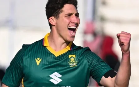 Burger shines as South Africa limits Pakistan to 269-9 in thrilling second ODI showdown