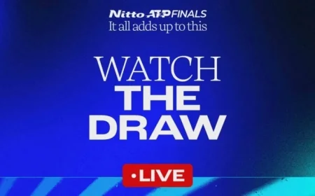 2025 Nitto ATP Finals Draw Event: Stream Tennis Live