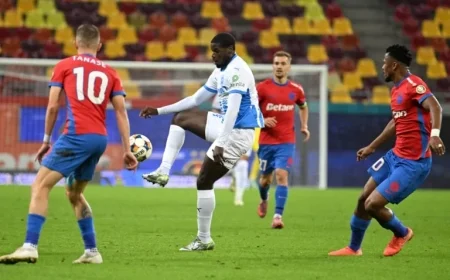 FCSB and Universitatea Craiova Compete Away in Europa League and Conference League Matches Today