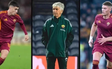 Gasperini Unveils Official Lineup for Rangers Glasgow vs Roma Match