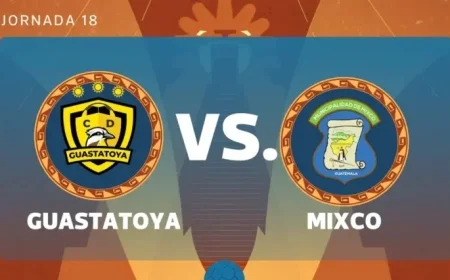 Live: Guastatoya Faces Mixco in Apertura 2025, Matchday 18