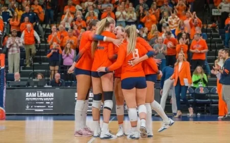 Illini Face #1 Nebraska and #25 Penn State in Split Weekend Matches