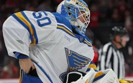 Blues Goalie Intended to Gift Ovi the Puck