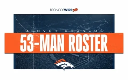 Denver Broncos Announce Revised 53-Man Roster for Thursday Night Football