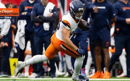 Broncos Elevate Bandy, Lewis, and Taylor for Week 10 Raiders Clash