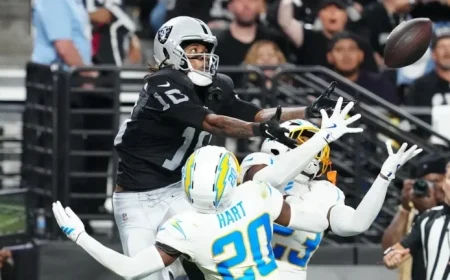 Raiders’ Success Hinges on Rookie WR Dont’e Thornton’s Performance