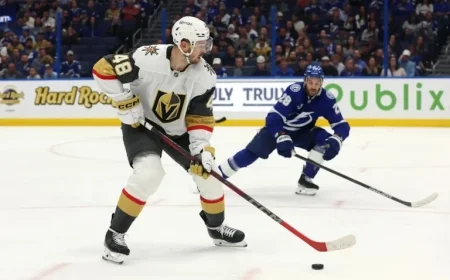 Lightning Face Golden Knights in Second Season Clash