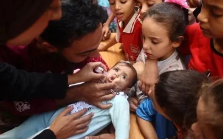 Gaza Children’s Lifeline: Crucial Catch-up Immunisation Campaign Launched