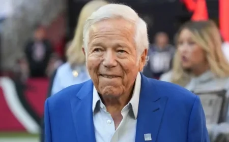 Robert Kraft Named Contributor Semifinalist for Pro Football Hall of Fame 2026