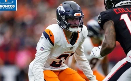 Injury Update: CB Riley Moss, S Brandon Jones Ready for Week 10 vs. Raiders