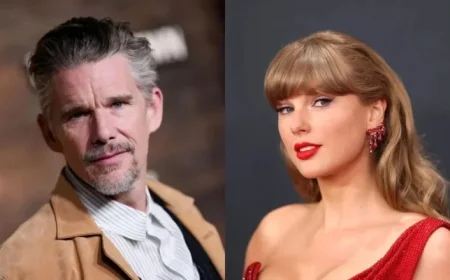 Ethan Hawke Praises Taylor Swift Collaboration as ‘Incredible’