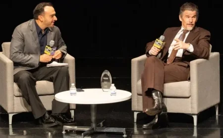 Ethan Hawke Discusses Taylor Swift, Richard Linklater, and Denzel Washington