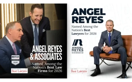 Angel Reyes & Associates Celebrated in 2026 Best Lawyers & Law Firms Rankings