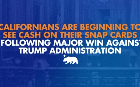 Californians Receive Cash Benefits on SNAP Cards After Legal Victory