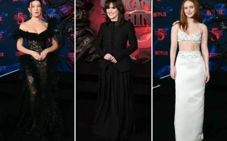 Stranger Things Season 5 Premiere Red Carpet Brings Out Millie Bobby Brown Winona Ryder and Sadie Sink