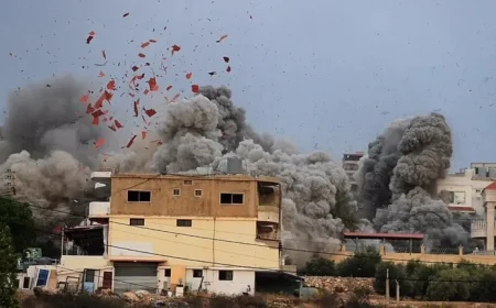 Israel Intensifies Airstrikes on Hezbollah in South Lebanon