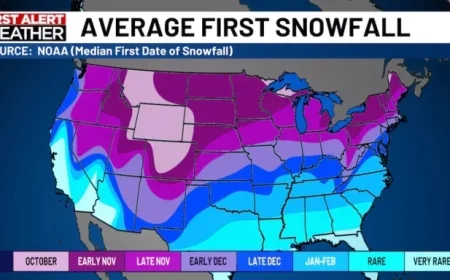 Rockford Anticipates First Snowfall of the Season This Weekend