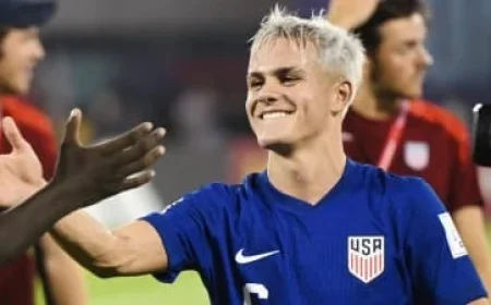 Cavan Sullivan Leads USA to Victory in FIFA U-17 World Cup Opener