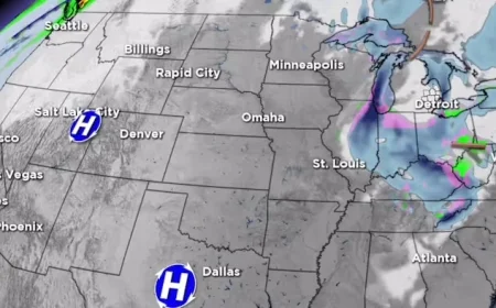 Wintry Mix and Snowfall Forecast: Timing and Impact in Metro Detroit