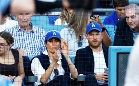 Prince Harry Apologizes to Canada for Donning Dodgers Cap at World Series