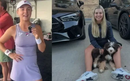 Anna Leigh Waters Triumphs at Pickleball World Championships with Pup ‘Archer’